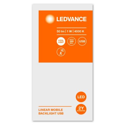 Ledvance - LED-Küchenunterbauleuchte mit Sensor MOBILE LED/1W/5V 20 cm