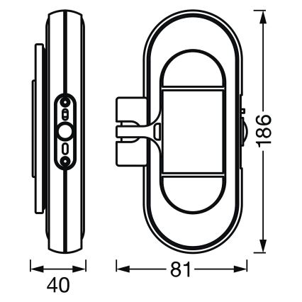 Ledvance - LED Möbelbeleuchtung mit Sensor MOBILE LED/1,2W/5V 500 mAh 4000K