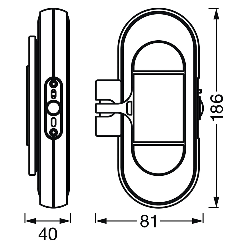 Ledvance - LED Möbelbeleuchtung mit Sensor MOBILE LED/1,2W/5V 500 mAh 4000K
