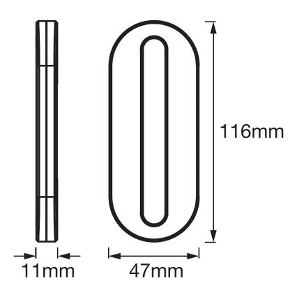 Ledvance - LED-Orientierungslicht mit Sensor MOBILE LED/0,5W/4,2V CRI 90