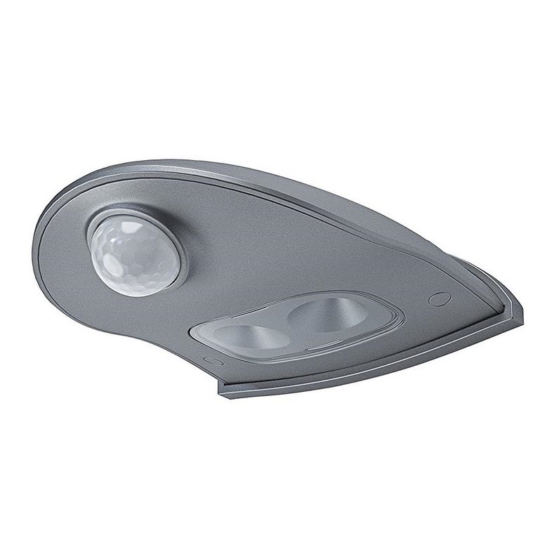 Ledvance - LED-Outdoor-Wandleuchte mit Sensor DOORLED LED/1W/3xAA IP54