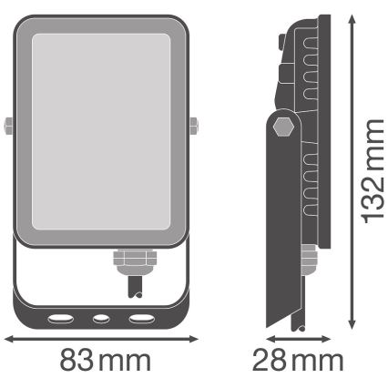 Ledvance – LED-Outdoor-Wandstrahler FLOODLIGHT LED/10W/230V 4000K IP65