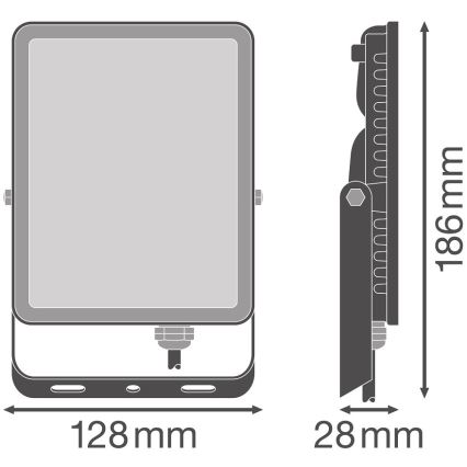 Ledvance – LED-Outdoor-Wandstrahler FLOODLIGHT LED/30W/230V 6500K IP65