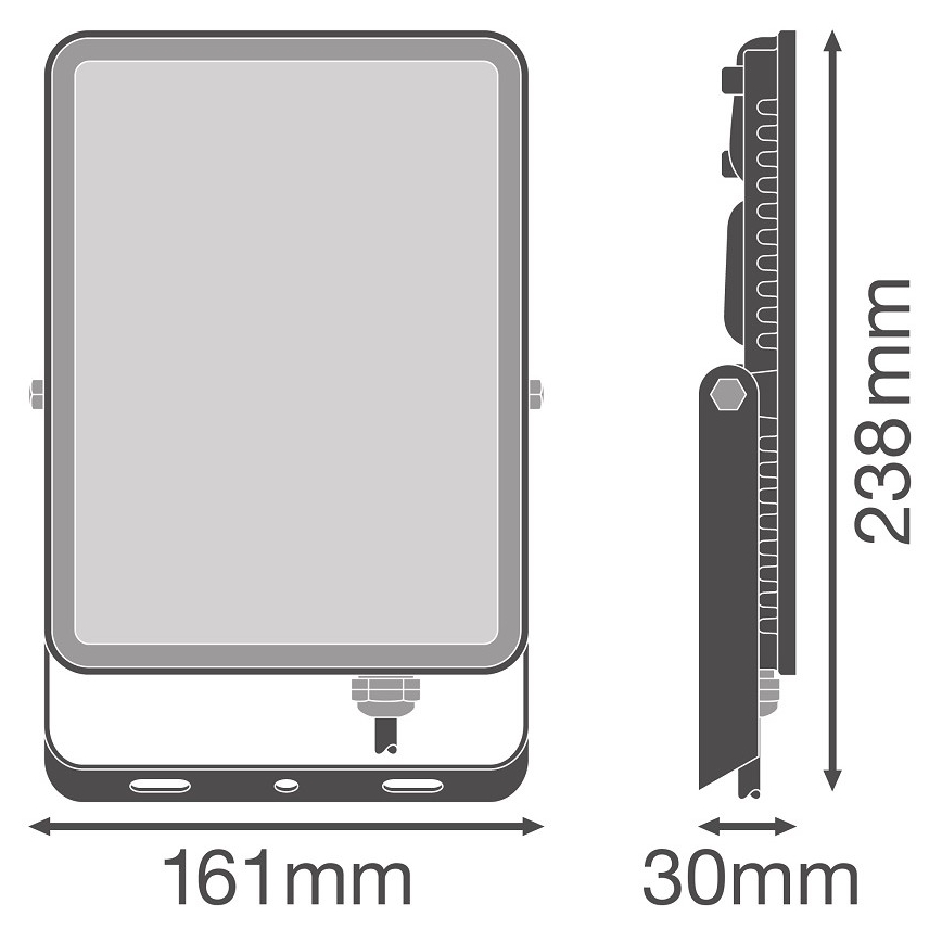 Ledvance – LED-Outdoor-Wandstrahler FLOODLIGHT LED/50W/230V 4000K IP65