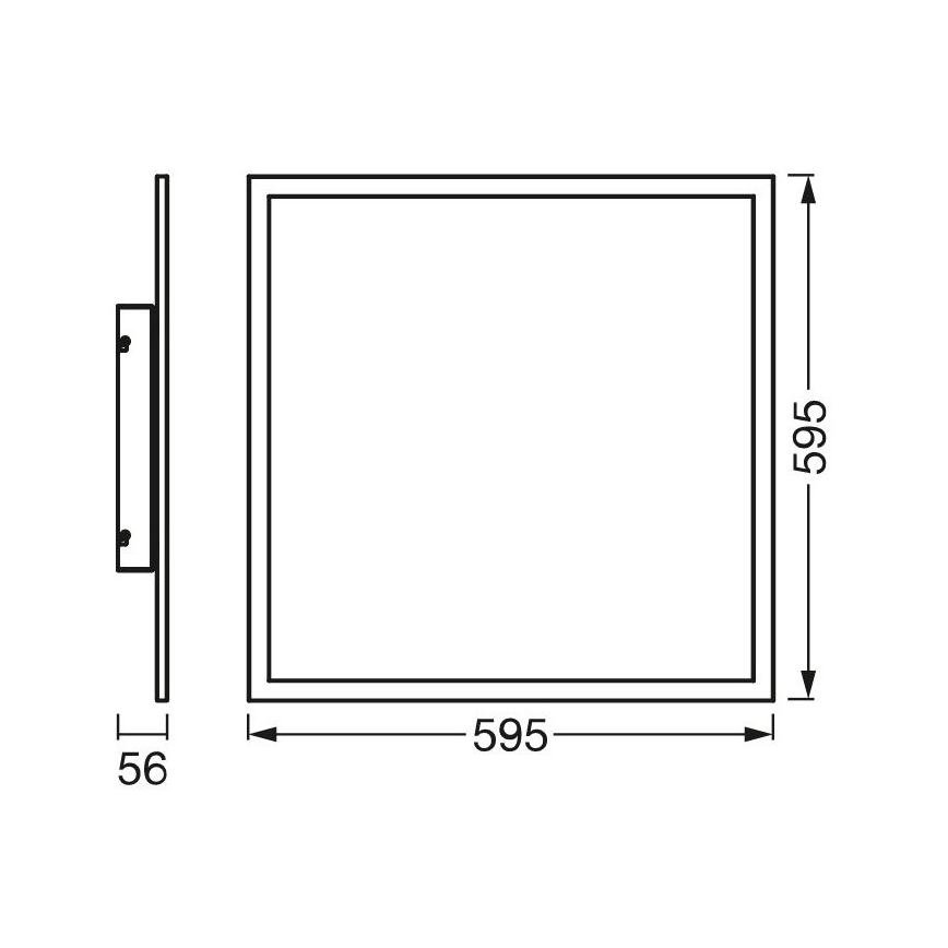 Ledvance - LED-Panel PLANON LED/40W/230V