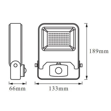 Ledvance - LED Reflektor ENDURA mit Sensor LED/20W/230V IP44