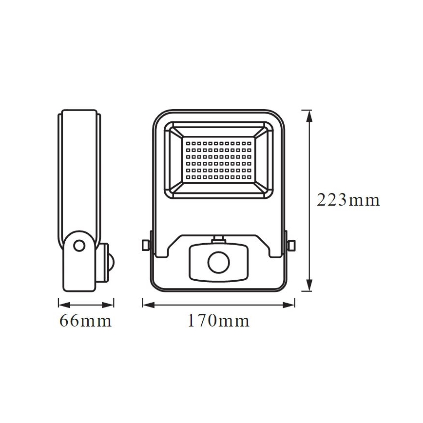 Ledvance - LED Reflektor mit Sensor ENDURA LED/30W/230V IP44