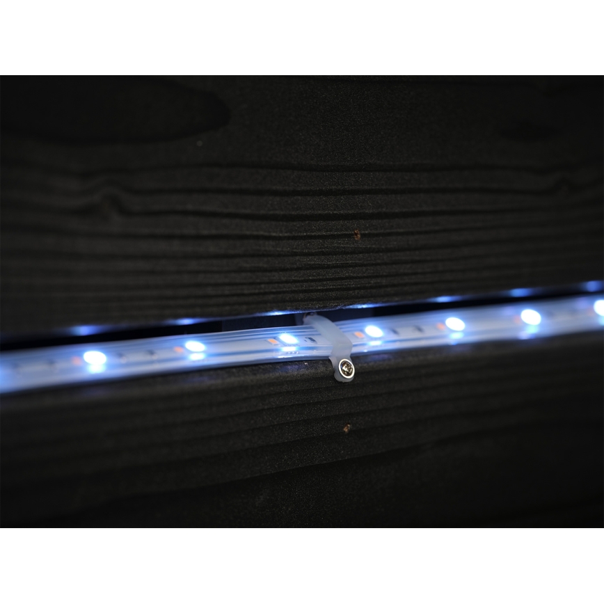 Ledvance - LED RGB dimmbarer Solar-LED-Streifen FLEX MAGIC 3m LED/1,2W/3,7V 2000 mAh IP44 + Fernbedienung