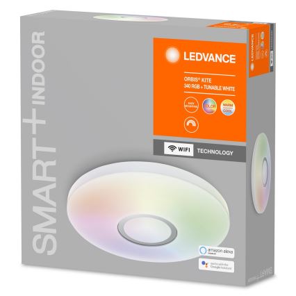 Ledvance - LED-RGB-Dimmer-Deckenleuchte SMART+ KITE LED/18W/230V3000K - 6500K Wi-Fi