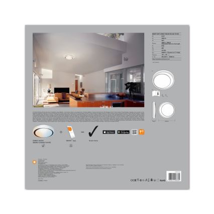 Ledvance - LED-RGB-Dimmer-Deckenleuchte SMART+ KITE LED/18W/230V3000K - 6500K Wi-Fi