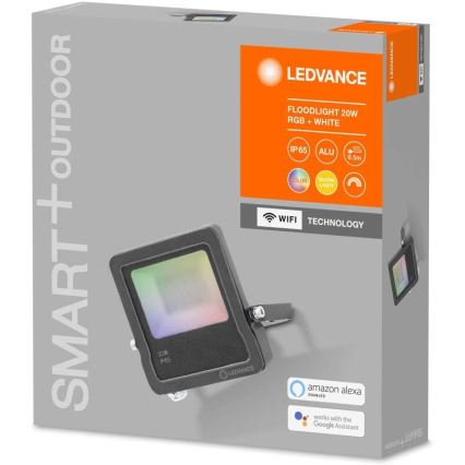 Ledvance - LED-RGB-Flutlicht SMART+ FLOOD LED/20W/230V IP65 Wi-Fi