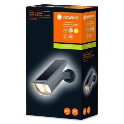 Ledvance – LED-RGB Solarleuchte mit Sensor ENDURA LED/0,5W/3,6V IP44