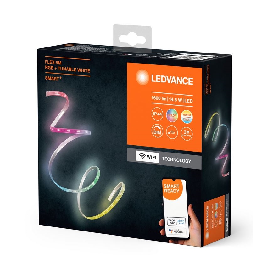Ledvance - LED RGB+TW Dimmbarer Outdoor-Streifen FLEX 5m LED/14,5W/230V 2700-6500K IP44 Wi-Fi