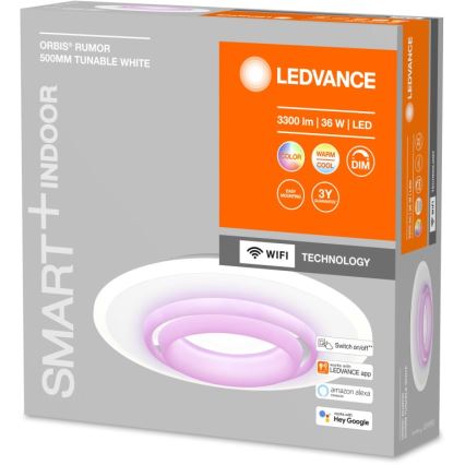 Ledvance - LED RGBW Dimmbare Deckenleuchte SMART+ ORBIS LED/32W/230V Wi-Fi