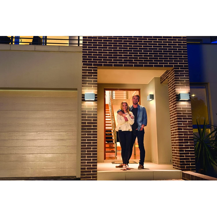 Ledvance - LED RGBW Dimmbare Außenwandleuchte SMART+ BRICK LED/14W/230V Wi-Fi IP44