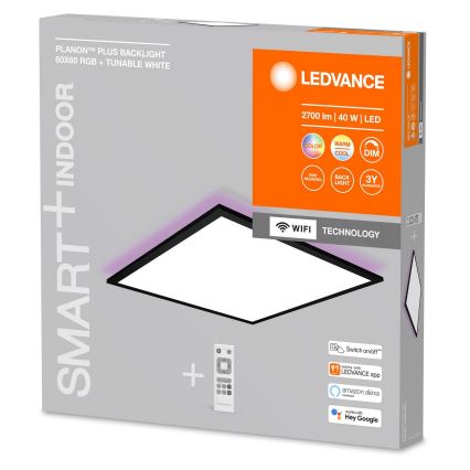 Ledvance - LED RGBW Dimmbares Aufbaupaneel SMART+ PLANON LED/40W/230V Wi-Fi + Fernbedienung