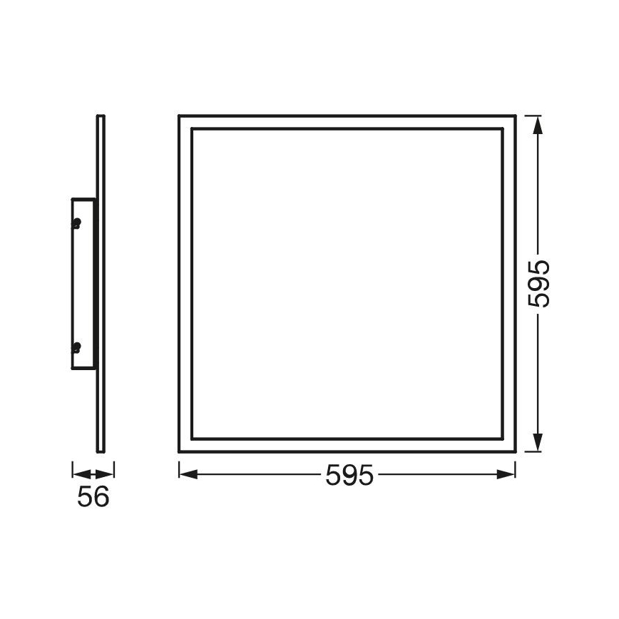 Ledvance - LED RGBW Dimmbares Aufbaupaneel SMART+ PLANON LED/40W/230V Wi-Fi + Fernbedienung