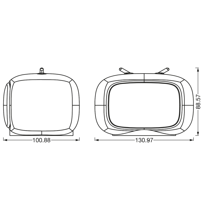Ledvance - LED RGBW Touch-Kinder-Nachtlicht TOUCH LED/2,5W/5V