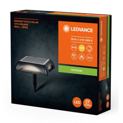 Ledvance - Dimmbare LED-Solarleuchte ENDURA STYLE SOLAR LED/1,2W/3,7V 2000 mAh IP65