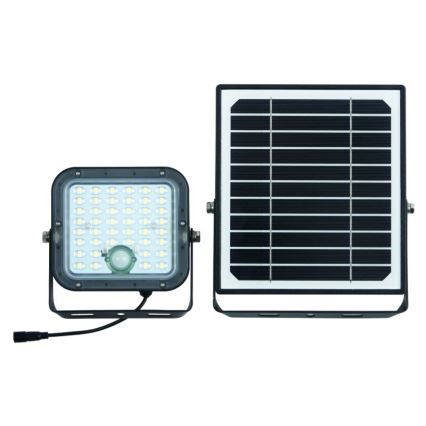 Ledvance - Dimmbarer LED-Solarstrahler mit Bewegungs- und Dämmerungssensor FLOOD SPLIT LED/10W/3,2V 5000 mAh IP65 + Fernbedienung