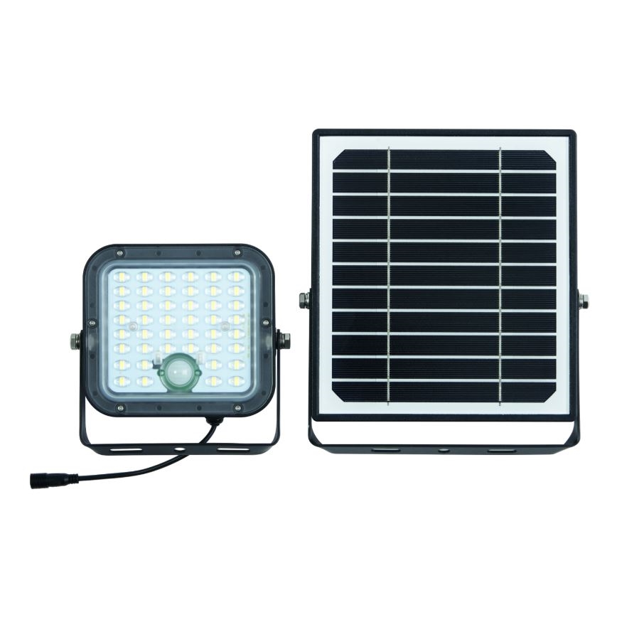 Ledvance - Dimmbarer LED-Solarstrahler mit Sensor FLOOD SPLIT LED/10W/7,4V IP65 + Fernbedienung