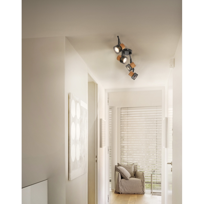 Ledvance - LED Einbauleuchte DECOR CORK 4xGU10/3,4W/230V