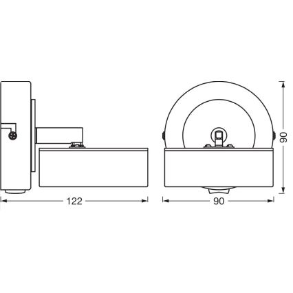 Ledvance - LED-Strahler DECOR PLUTO LED/4,8W/230V