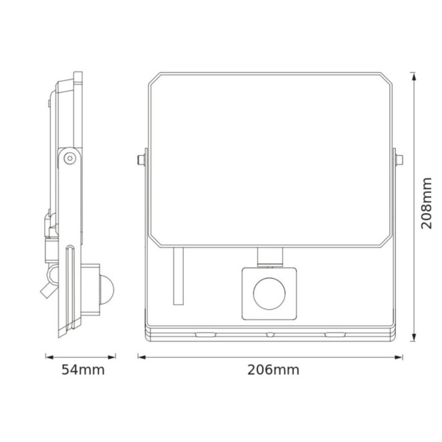 Ledvance - LED-Fluter mit Bewegungs- und Dämmerungssensor FLOODLIGHT LED/50W/230V 3000K IP65