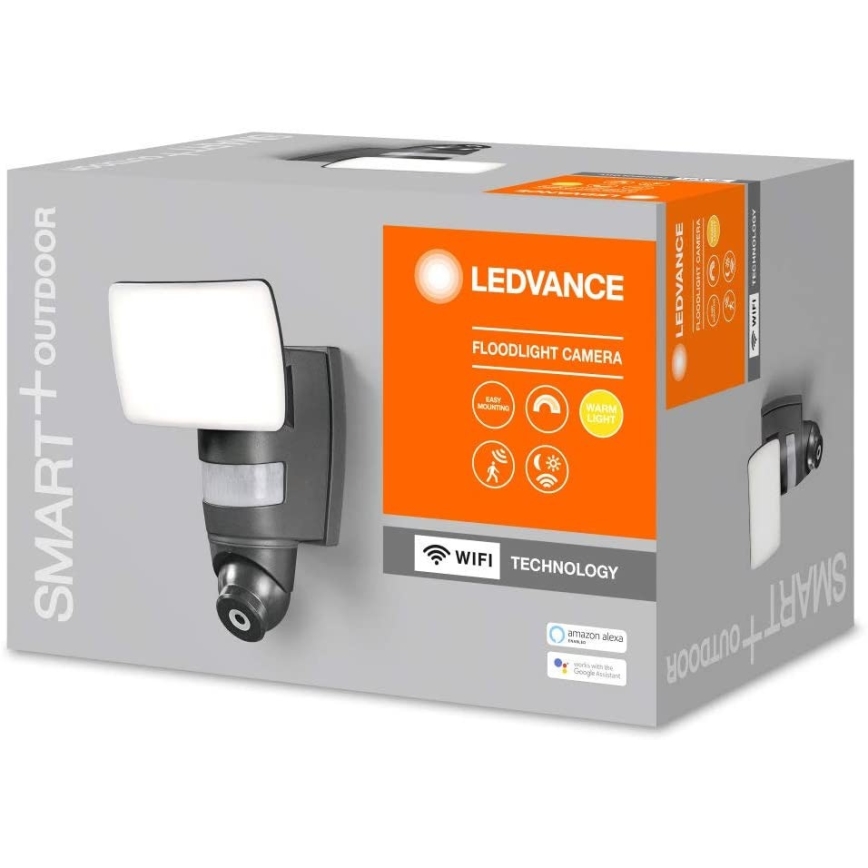 Ledvance - LED-Strahler mit Sensor und Kamera SMART+ LED/24W/230V IP44 Wi-Fi
