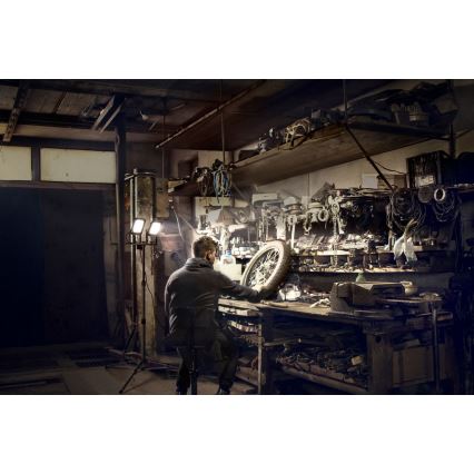 Ledvance - LED Außenstrahler mit Halterung WORKLIGHT TRIPOD 2xLED/10W/230V 6500K IP65