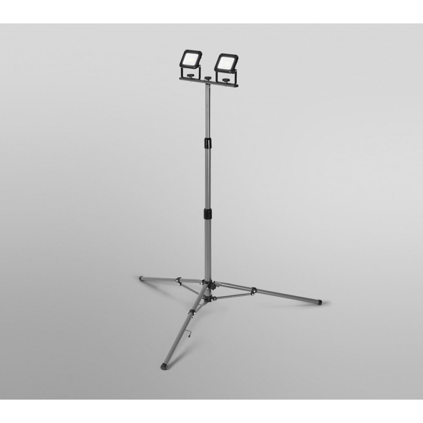 Ledvance - LED Außenstrahler mit Halterung WORKLIGHT TRIPOD 2xLED/10W/230V 6500K IP65