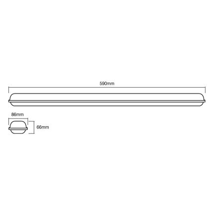 Ledvance - LED Technische Leuchte SUBMARINE LED/18W/230V IP65