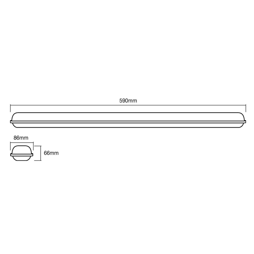 Ledvance - LED Technische Leuchte SUBMARINE LED/18W/230V IP65