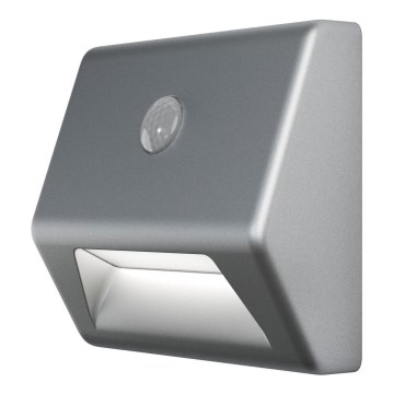 Ledvance - LED-Treppenleuchte mit Sensor NIGHTLUX LED/0,25W/3×AAA IP54
