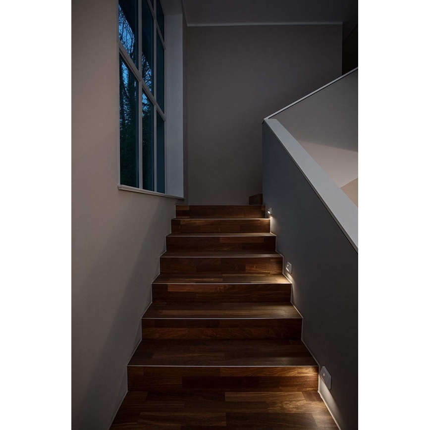 Ledvance - LED-Treppenlicht mit Sensor NIGHTLUX LED/0,25W/4,5V IP54