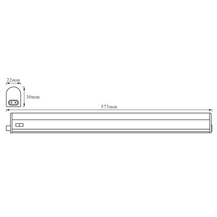 Ledvance - LED Unterschrankleuchte - Küche BATTEN LED/8W/230V