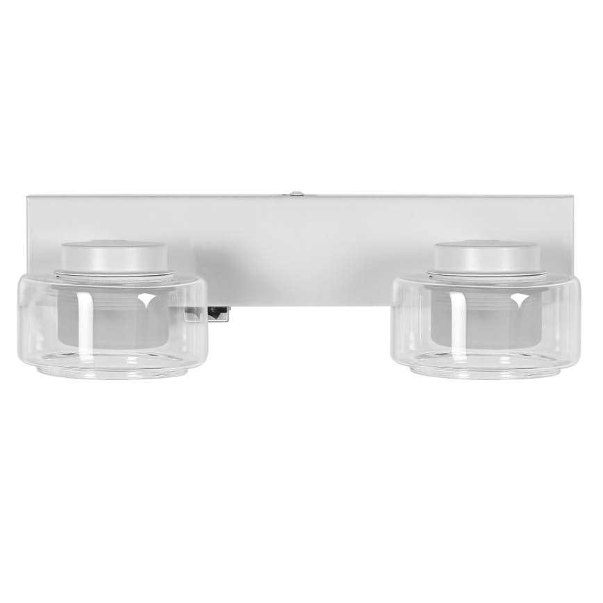 Ledvance - LED-Wandleuchte für Badezimmer ORBIS FLAME 2xLED/5,5W/230V 3000/4000K IP44 weiß