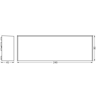 Ledvance - LED-Wandleuchte für den Außenbereich ENDURA STYLE IVO LED/6,5W/230V IP65