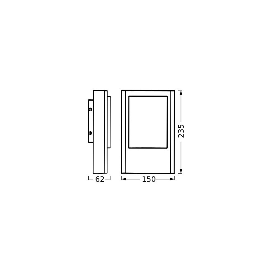 Ledvance - LED-Wandleuchte für den Außenbereich ENDURA STYLE LED/12,5W/230V IP44