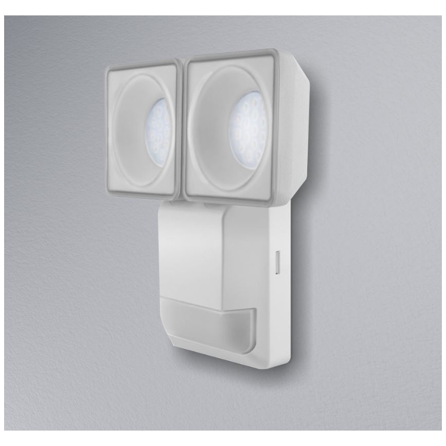 Ledvance - LED-Wandleuchte für den Außenbereich mit Sensor SPOT 2xLED/8W/230V IP55