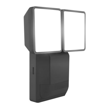 Ledvance - LED-Wandleuchte für den Außenbereich mit Sensor SPOT 2xLED/8W/230V IP55