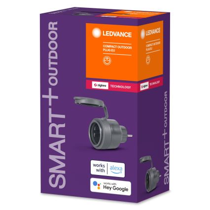Ledvance - Outdoor-Smart-Steckdose SMART+ PLUG 3680 W IP44 SCHUKO