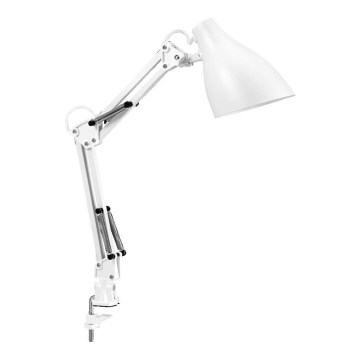 Ledvance - PEAR Tischlampe mit Klemme 1xE27/11W/230V weiß