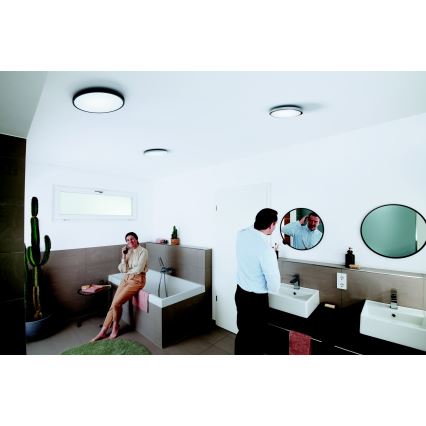 Ledvance - LED dimmbares Badezimmerleuchte SMART+ DISC LED/18W/230V 3000-6500K Wi-Fi IP44