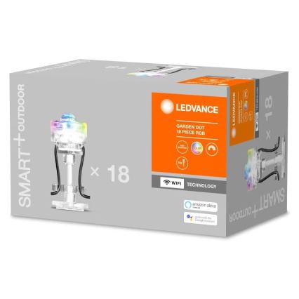Ledvance - LED RGB Außen-Dekorationsleuchte SMART+ DOT 18xLED/4W/230V IP65 Wi-Fi