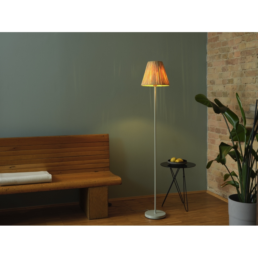 Ledvance - Stehleuchte DECOR RAFFIA 1xE27/15W/230V Raffiabast