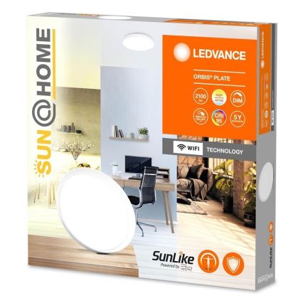 Ledvance - LED Dimmbares Deckenleuchte SUN@HOME ORBIS LED/26W/230V 2200-5000K CRI 95 Wi-Fi