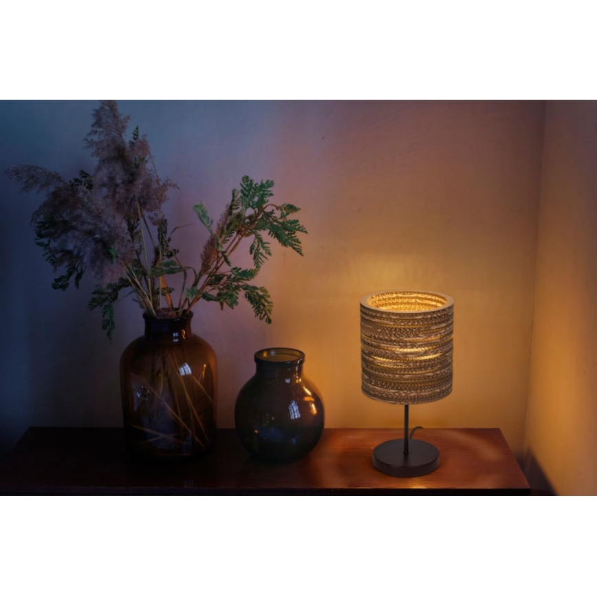 Ledvance - Tischleuchte DECOR CARDBOARD 1xE27/15W/230V d 20 cm