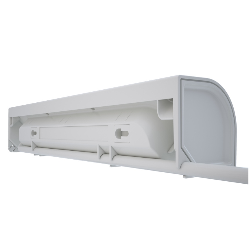 Legrand 049406 - Verlängerungskabel 3Z Typ E + USB-A + USB-C 1m silbern/weiß