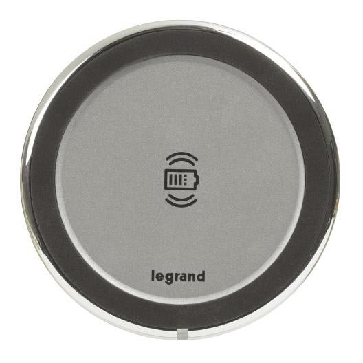 Legrand 077640L - Kabelloses Ladegerät für Tischplatte 15W IP44